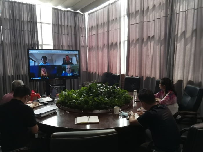 沙溪理工与英方就推进中英IMI项目举行视频会谈